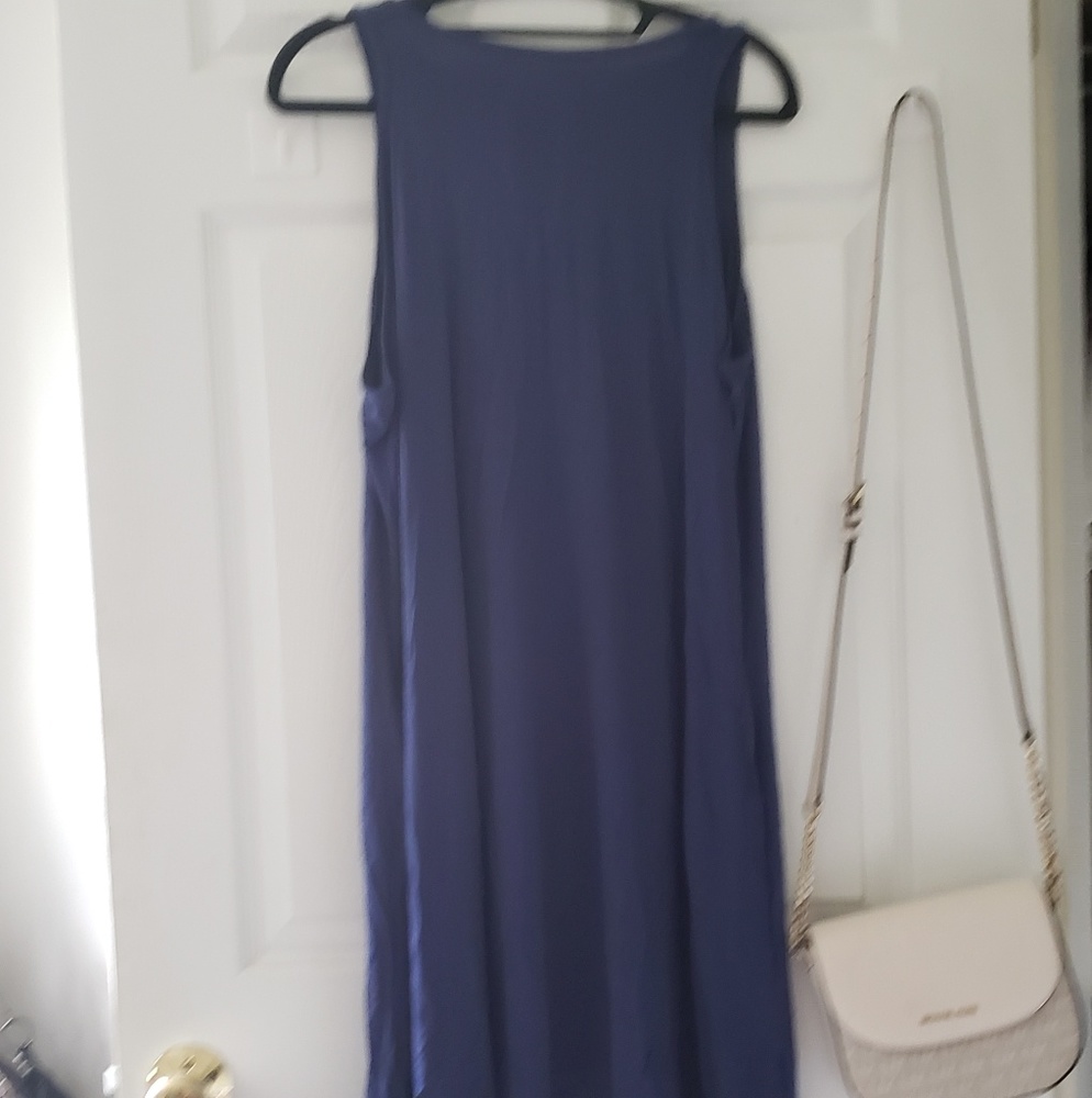 Blue shirt dress ( very soft and comfortable)